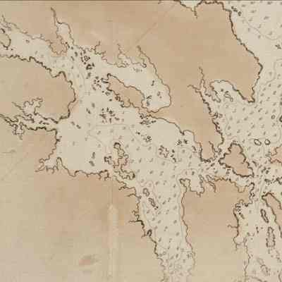 Atlantic Neptune Chart of Cobscook and Passamaquoddy Bays by Joseph F.W. Des Barres, c. 1777