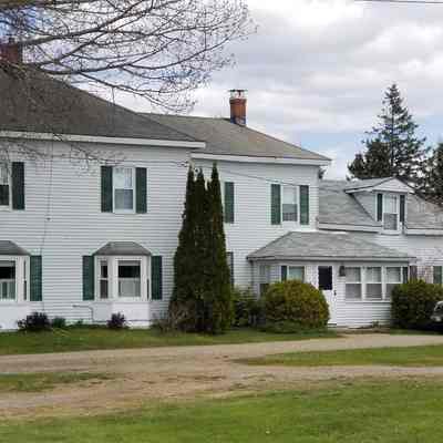 Meddybemps Farmhouse: An early twentieth century farmhouse helps to manage the fields around Meddybemps