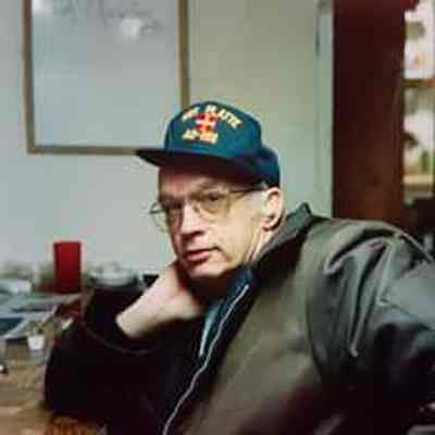 Richard (Dick) Prouty c. Early 1990's: Picture taken at Brown's Store, Dennysville, Maine. Dick was a very active member of the Dennysville Voluntary Fire Department and Ambulance Service.