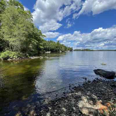 Canal Outlet to Meddybemps Lake.