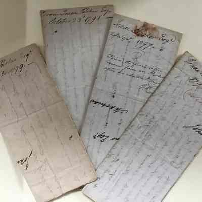 Letters to John Cooper from Isaac Parker