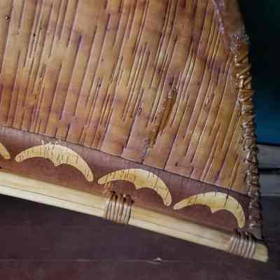 Bow of Passamaquoddy Canoe