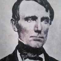 Thomas Lincoln Portrait and Family Gravestone, Dennysville Maine