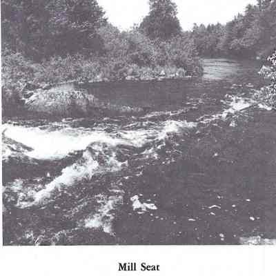 T.W. Allan's Mill Seat on the Dennys River