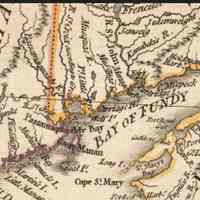 Map Detail of Passamaquoddy Bay, London, 1776
