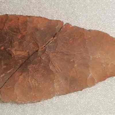 Red Jasper Blade, Dennysville, Maine