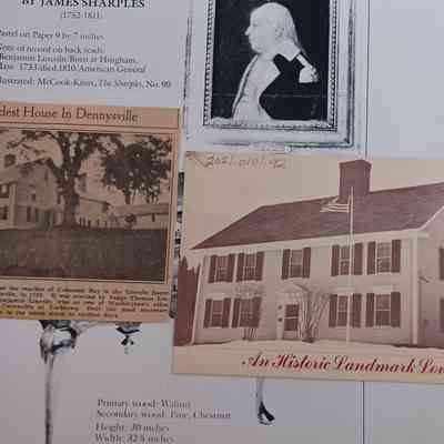 Items Related to the History of the Lincoln House, Dennysville, Maine