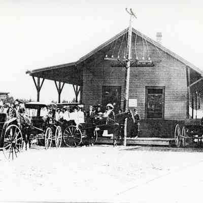 Maine Central Railroad Station, Dennysville, Maine