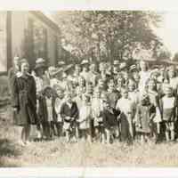 Congregational Church, Dennysville, Maine, Sunday School 1942,