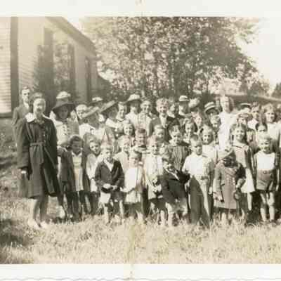 Congregational Church, Dennysville, Maine, Sunday School 1942,