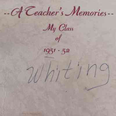 School Photos, Whiting, Maine
