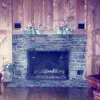          Fieldstone Fireplace
   