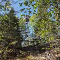          Little's Mountain Fire Tower, Cobscook Bay State Park
   