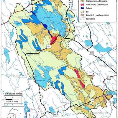 Surficial Deposits of the Dennys River Watershed: Provided by Project SHARE (Salmon Habitat & River Enhancement)