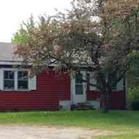          This small red house was the home of Leroy Marshall, and later Arthur Townshend, beside Route 86 in Edmunds, Maine.
   