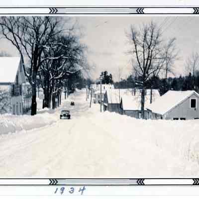 Winter 1934 view from Store Hill.