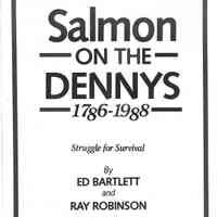          Title Page of Salmon on the Dennys, 1786-1988
   