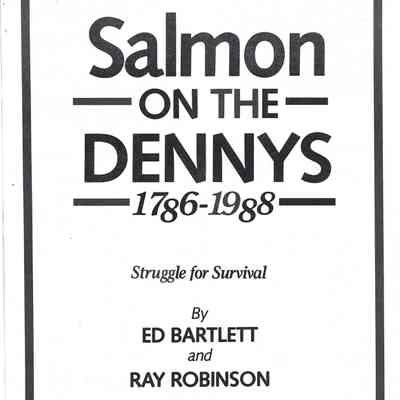 Title Page of Salmon on the Dennys, 1786-1988