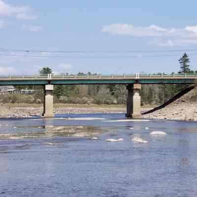 U. S. Route 1 Bridge, Connecting Dennysville and Edmunds, Maine