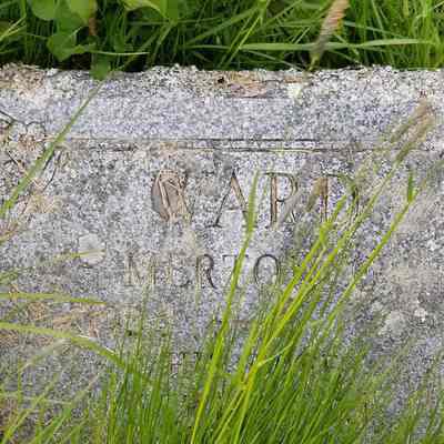 Their Daughter Esther (Cox) Ward and Her Husband, Merton Ward