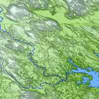 Base Layer Map of the Dennys River Watershed