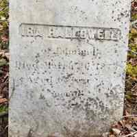 Ira Hallowell Grave, Edmunds, Maine
