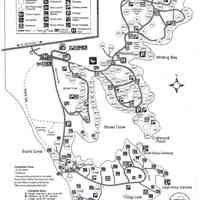          Campsite Map of Cobscook Bay State Park in Edmunds, Maine
   