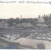 Views of the Lincoln Mill Pond, summer and winter