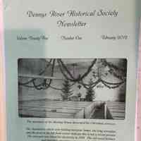 Dennys River Historical Society Miscellaneous Newsletter Issues