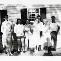          Gardner Family Members July 4th, 1946, Dennysville, Maine
   