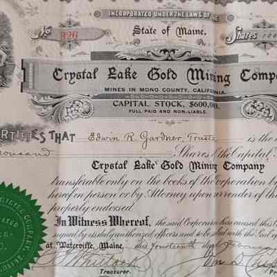 Dennysville Lumber Company Property Records