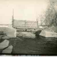 Meddybemps Lake Dam on the Dennys River