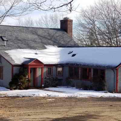 The former Clubhouse on Hinckley Point: View of the former Sardine Packer's Association Clubhouse on Hinkley Point Road, now a private residence.