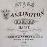 Atlas of Washington County Maine