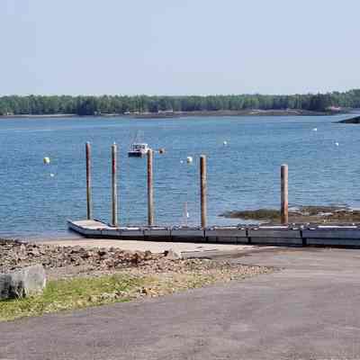 Public Boat Landing, Cobscook State Park, Edmunds, Maine: "The Two Sisters" islands are pictured in the background.