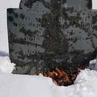 Bela and Deborah Reynolds Grave, Dennysville, Maine