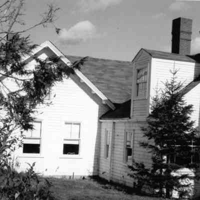 Courtyard of the T.W. Allan House, Dennysville, Maine.