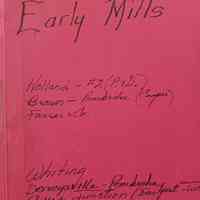 Early Mills: Whiting, Dennysville-Pembroke, Ayers Junction (Eastport Junction)