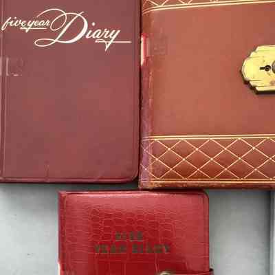 Five Year Diaries of Naomi Cooper Johnson