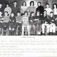 Dennysville Grammar School Students, Dennysville, Maine 1958