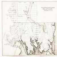 Map: Plan of Dennysville, Pembroke, Perry, and Charlotte