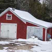          Everett Grant's garage, Marion, Maine
   