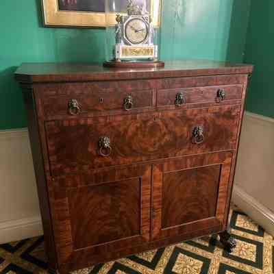 Desk, Drop-front