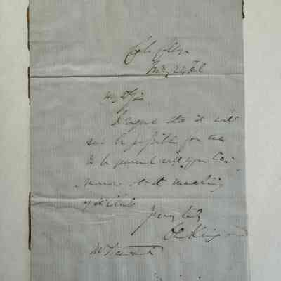 Letter Signed by Charles King