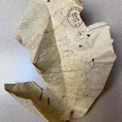 Glen Cove Bank Envelope, 1900