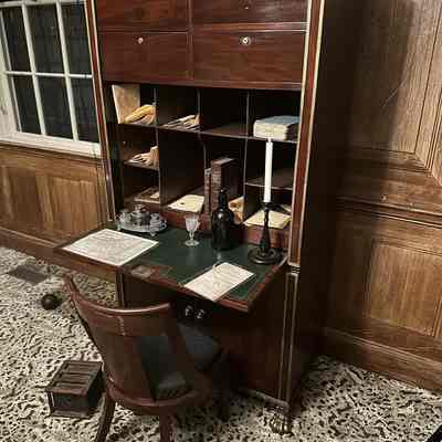Desk, Drop-front