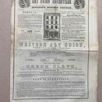 Art Union Advertiser: Edward's Monthly Circular, January 1851