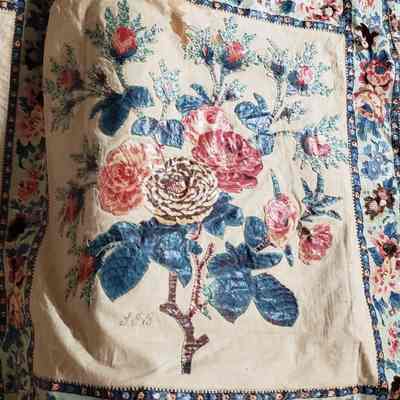 embroidered initials IJB or JJB