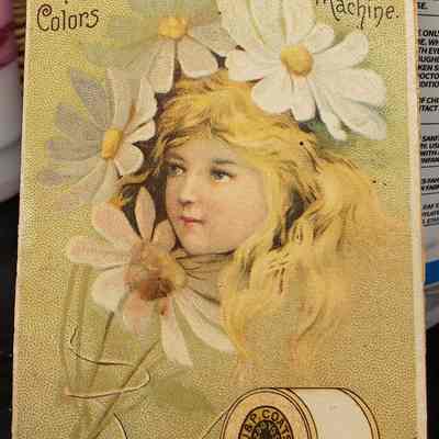 Advertisement card (J&P Coats thread)