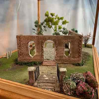 Biggin Church ruin model